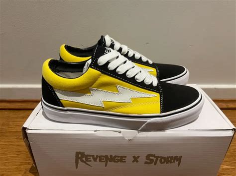 fake revenge x storm shoes|revenge x storm vans black.